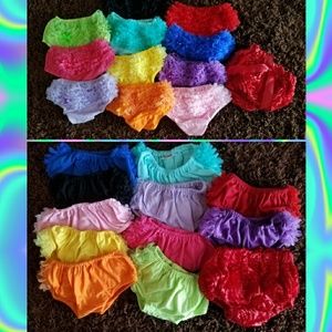 12 ruffle bloomers